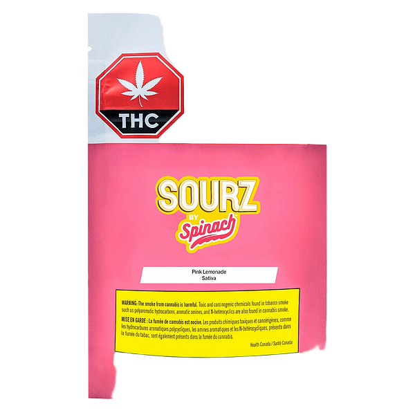 SOURZ by Spinach - Pink Lemonade Gummies
