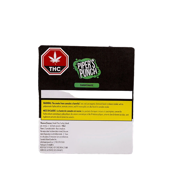 Piper's Punch - Dank 'n Stormy Milled Flower