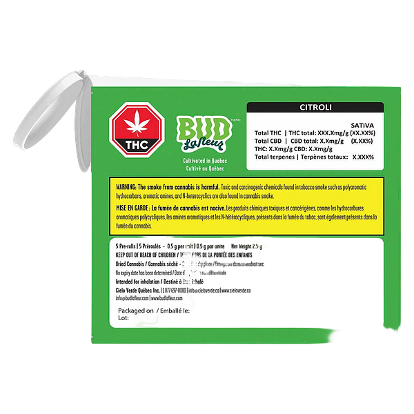 Bud Lafleur - Citroli Pre Roll