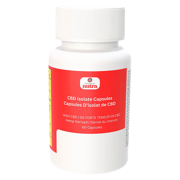 Naturally Nutra - CBD Isolate Capsules
