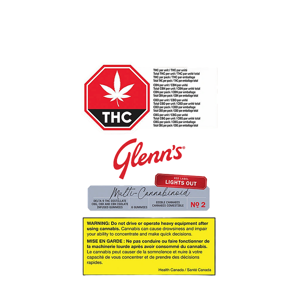 Glenn's - Lights Out Soft Chews