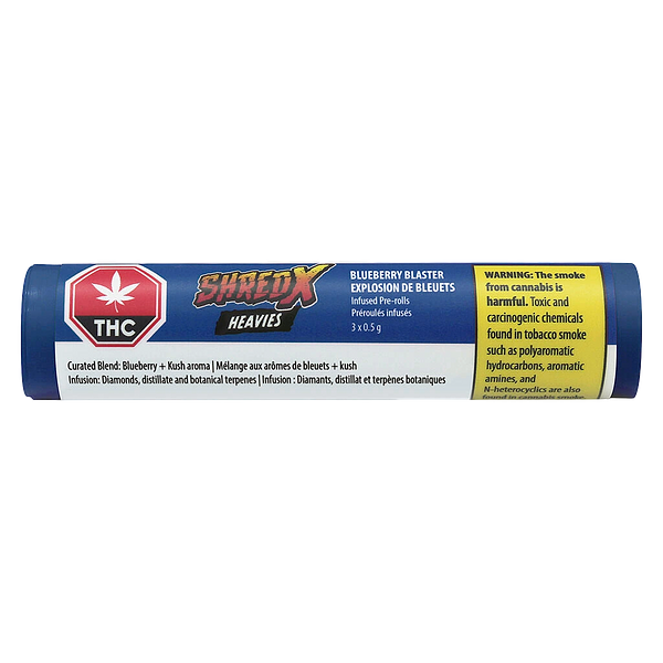 SHRED X Heavies - Blueberry Blaster Pre Roll