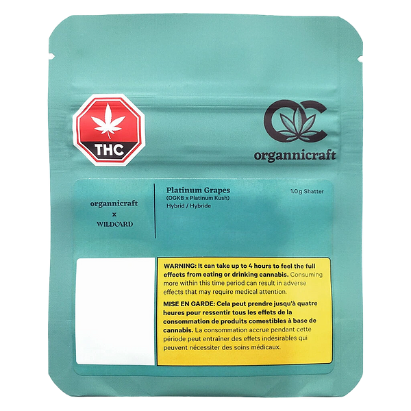 Organnicraft - Platinum Grapes Shatter