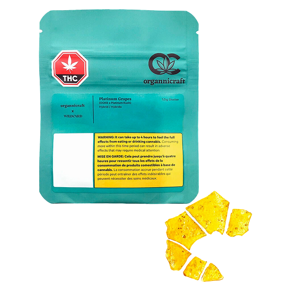 Organnicraft - Platinum Grapes Shatter