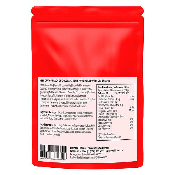 Portals Hi-Bursts - Downtown Cherry Punch 3:1 CBG:THC Soft Chews image 3