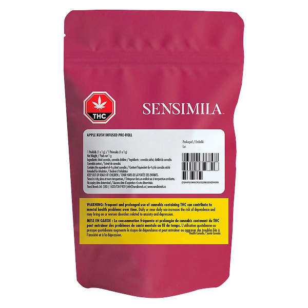 Sensi Mila - Apple Kush Infused Pre Roll
