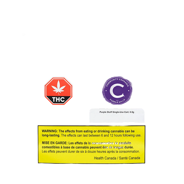 Community - Purple Stuff Single-Use Indica Disposable Pen