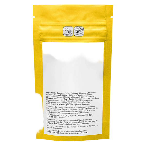 Northbound Cannabis - CBD Pineapple Kush 510 Thread Cartridge