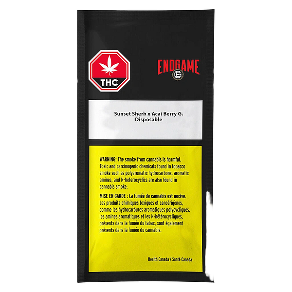 Endgame - Sunset Sherb x Acai Berry G. Disposable Disposable Pen