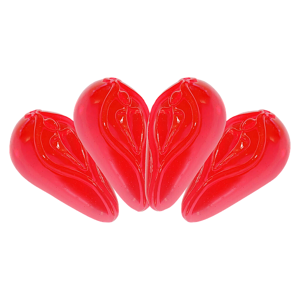 Censored Edibles - Sour Cherry Vajayjay Gummies