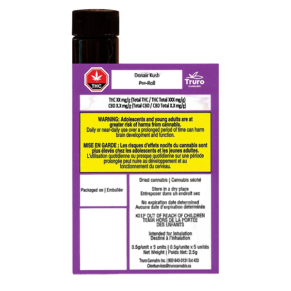 Truro - Donair Kush Pre Roll