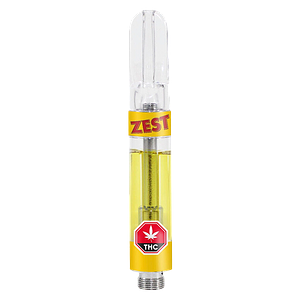 Zest Cannabis - Cherry Blast Shatter & Liquid Diamond 510 Thread Cartridge