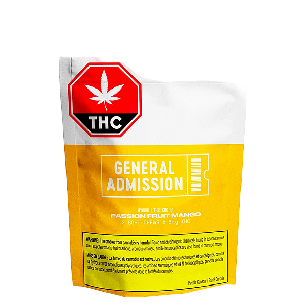 General Admission - Passion Fruit Mango Soft Chews