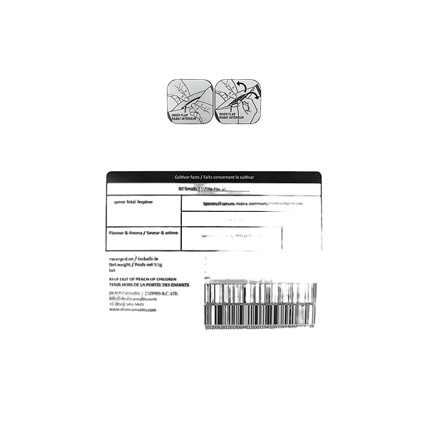 BC Smalls - White Fire OG Craft Smalls