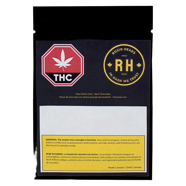 Rosin Heads - Hash Rosin Coin - Dark Chocolate
