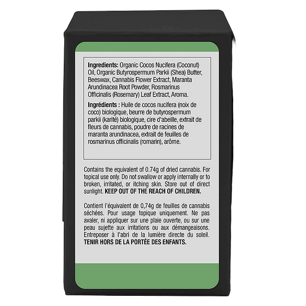 Spring Hill Cannabis Company - Body Budder 1:1 Balanced - Eucalyptus, Spearmint and Tea Tree