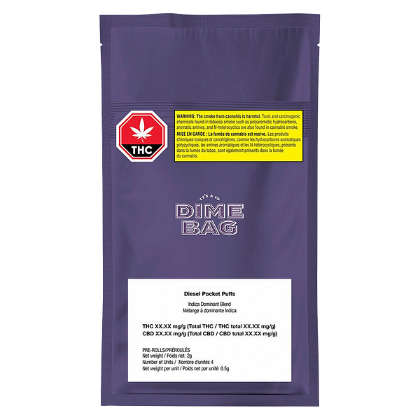 Dime Bag - Diesel Pocket Puffs Pre Roll