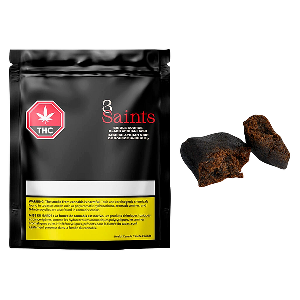 3Saints - Single Source Black Afghan Hash