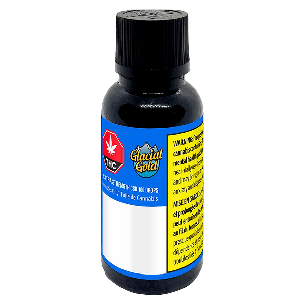 Glacial Gold - Extra Strength CBD 100 Drops