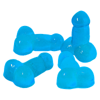 Censored Edibles - Blue Raspberry Penis Gummies