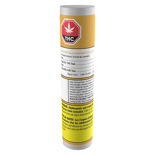 Dab Bods - Baja Banana Disti Joints