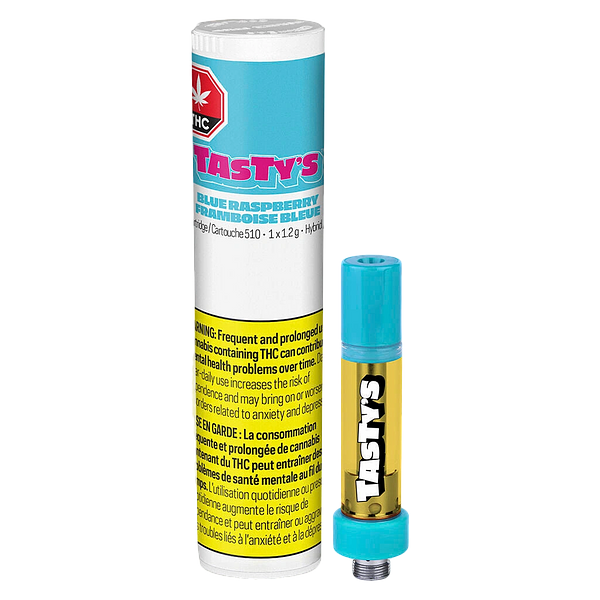 Tasty's - Blue Raspberry 510 Thread Cartridge