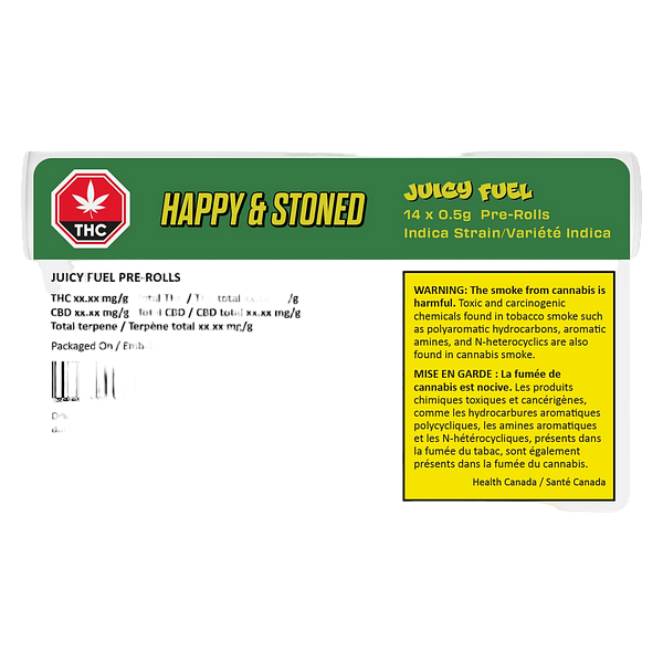 Happy & Stoned - Juicy Fuel Pre Roll