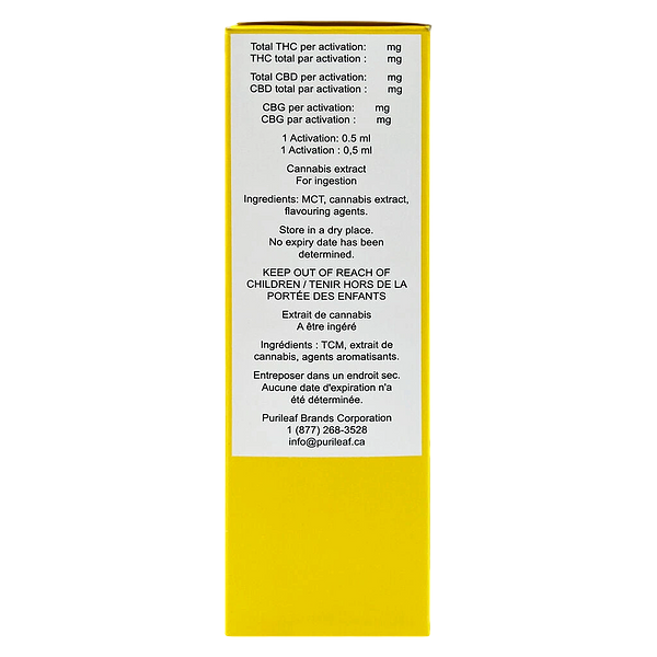 elev8 by DayDay - 1:1:1 Thc:Cbg:Cbd Oil