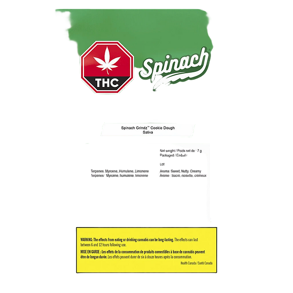 Spinach Grindz - Cookie Dough