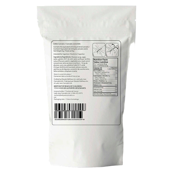 Sauce Rosin Labs - Solventless Rosin Gummies