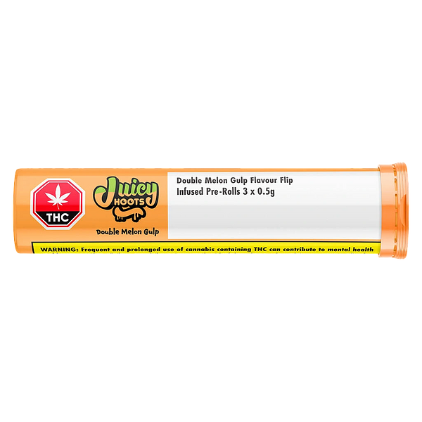 Juicy Hoots - Double Melon Gulp Flavour Flip Infused Pre-Roll