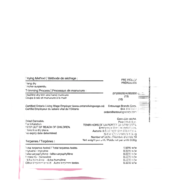 Color Cannabis - Pedro's Prima Sativa Pre-Roll