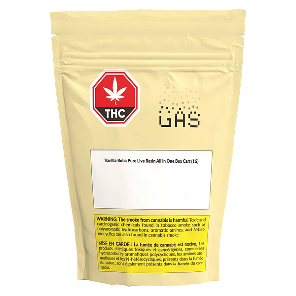 Vortex - Vanilla Boba Pure Live Resin All In One Box Cart