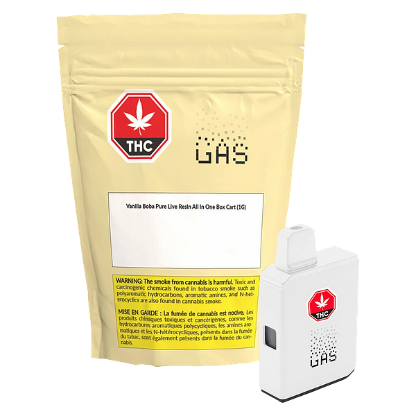 Vortex - Vanilla Boba Pure Live Resin All In One Box Cart