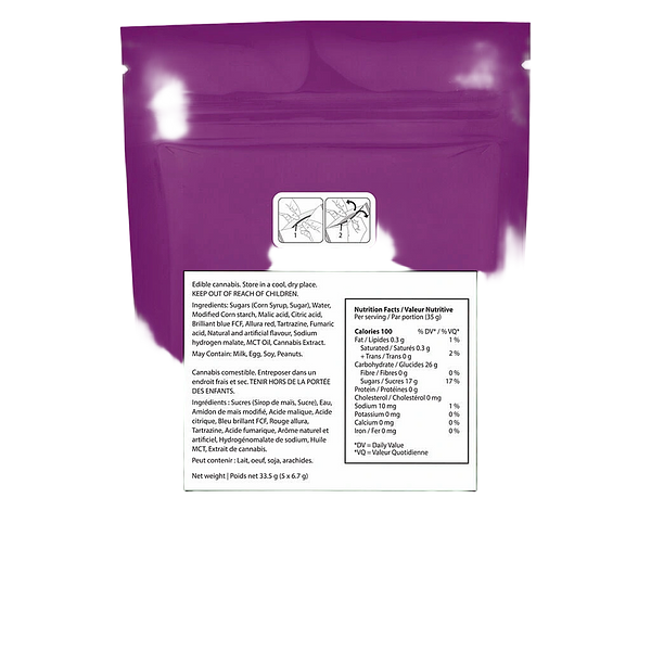 Munchie Box - Classic Grape Gummies Box