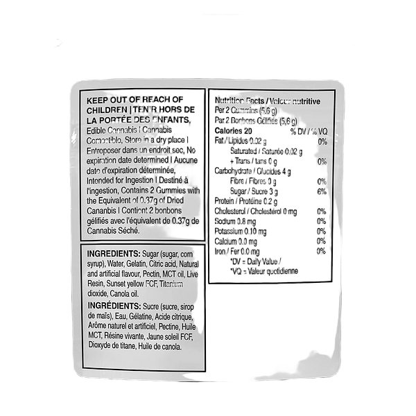 EastCann - Mango Sour Live Resin Gummy