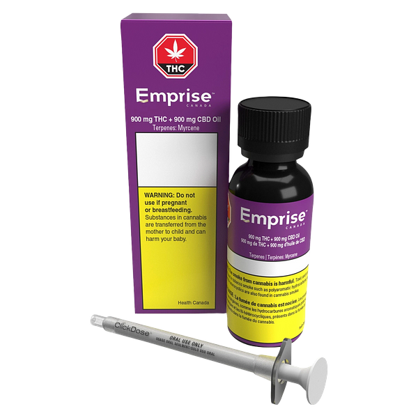 Emprise Canada - 900 Thc + 900 Cbd Oil