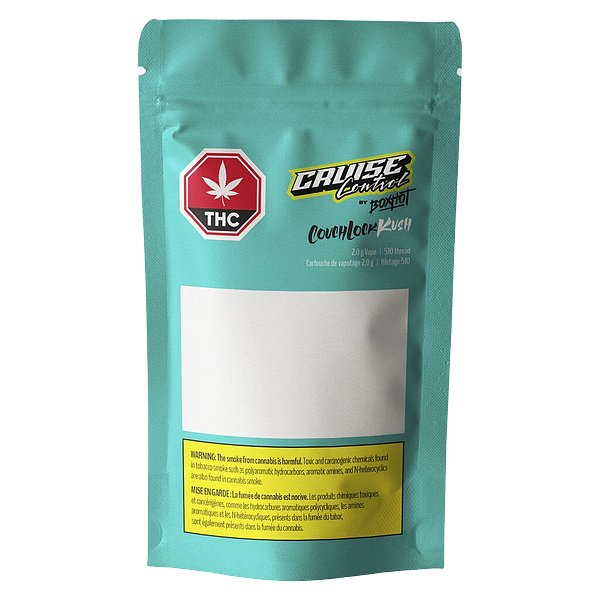 BOXHOT Cruise Control - Couchlock Kush 510 Thread Cartridge