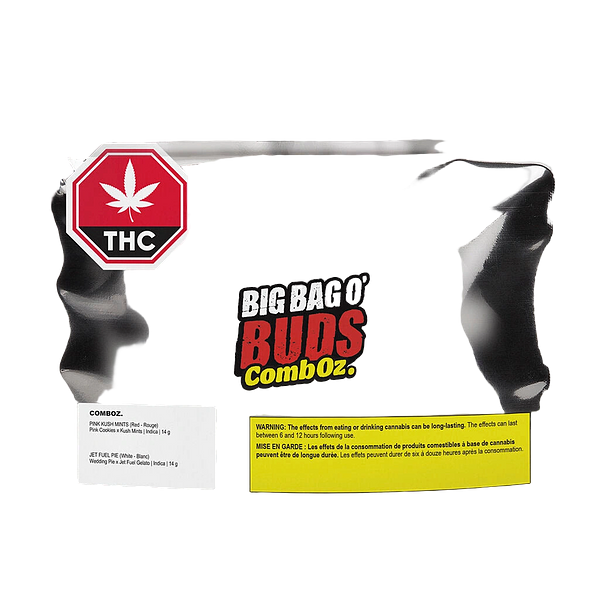 Big Bag O' Buds - Comboz: Pink Kush Mints + Jet Fuel Pie