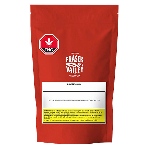 The Original Fraser Valley Weed Co. - D. Burger Pre-Roll