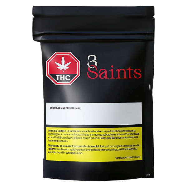 3Saints - Crumbled Lime Pressed Hash