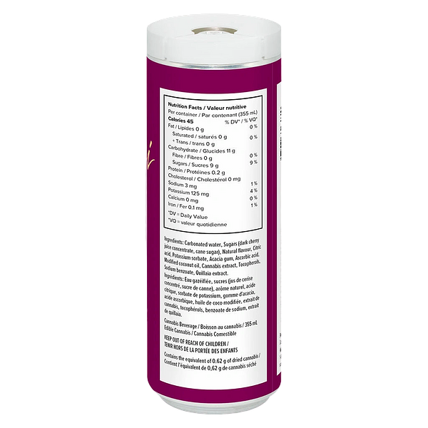 Solei - Dark Cherry Sparkling Beverage