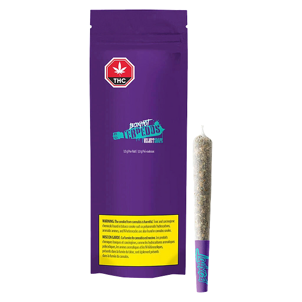 BOXHOT - Terpedos - Velvet Grape Pre Roll