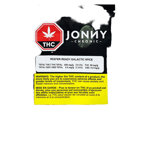 Jonny Chronic - Reefer Ready Galactic Spice
