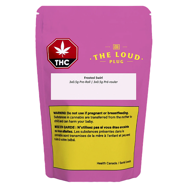 The Loud Plug - Frosted Swirl Pre Roll