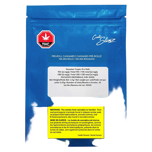 Cali Slimz - Hawaiian Tropics Pre-Roll