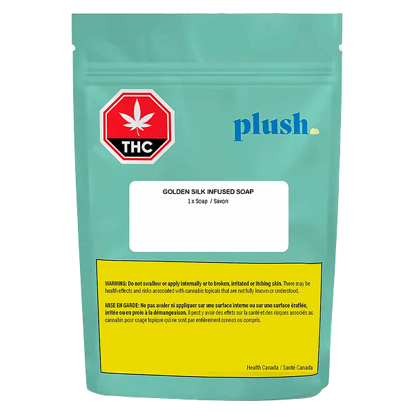 Plush - Golden Silk Infused Soap