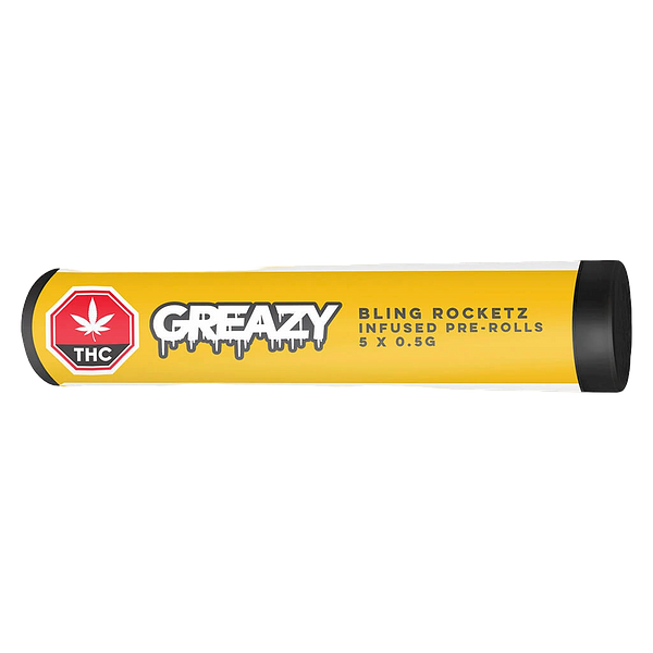 GREAZY - Bling Rocketz Infused Pre Roll