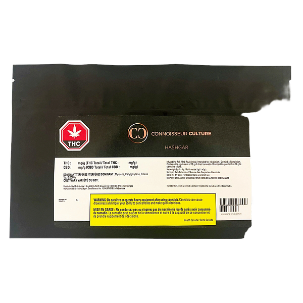 Connoisseur Culture - Hashgar Infused Pre Roll