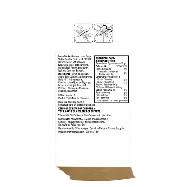 Phant - Orange Cream Live Resin Gummies